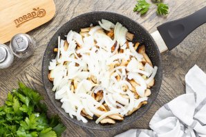 Картофель с вешенками Картофель с вешенками