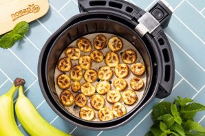 Банановые чипсы в аэрогриле Банановые чипсы в аэрогриле