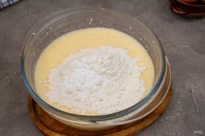 Пирог с абрикосами на кефире Пирог с абрикосами на кефире