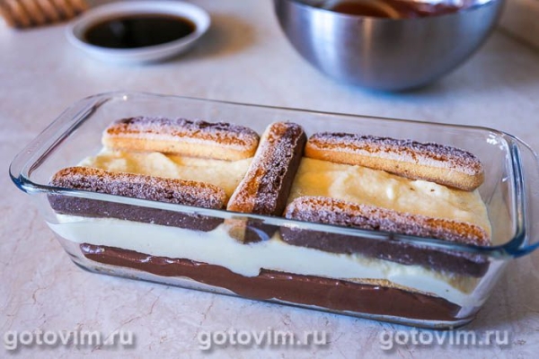 Шоколадно-ванильный тирамису Шоколадно-ванильный тирамису