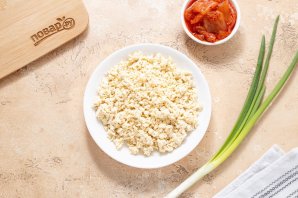 Пельмени с тофу и кимчи Пельмени с тофу и кимчи