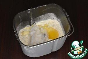 Хлеб с рисовой полентой