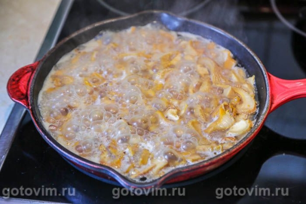 Мясные рулетики из свинины с лисичками и сыром Мясные рулетики из свинины с лисичками и сыром