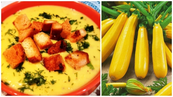 Суп-пюре из кабачков с плавленым сыром. Рецепт на каждый день Суп-пюре из кабачков с плавленым сыром. Рецепт на каждый день