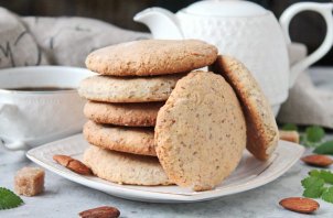 Печенье из миндального жмыха Печенье из миндального жмыха
