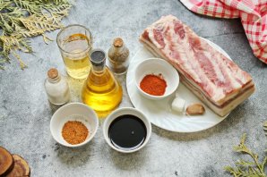 Свиная грудинка в пиве на сковороде Свиная грудинка в пиве на сковороде