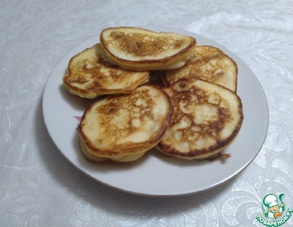 Рисовые оладьи с бананом Рисовые оладьи с бананом