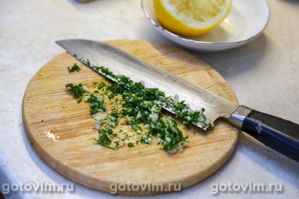 Картофель хассельбек с чесночным маслом Картофель хассельбек с чесночным маслом