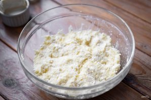 Хачапури с сулугуни и творогом Хачапури с сулугуни и творогом