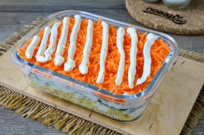 Салат "Президент" с мясом Салат "Президент" с мясом