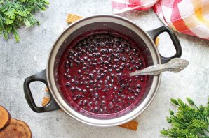 Черничный кисель Черничный кисель