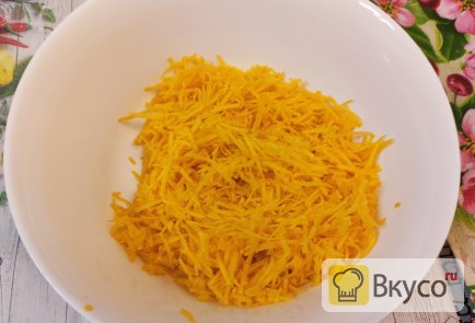 Насыпной пирог с тыквой и лимоном