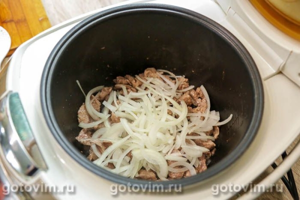 Азу из свинины в мультиварке