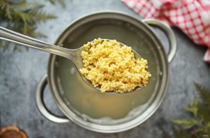 Двойная уха из щуки с пшеном Двойная уха из щуки с пшеном