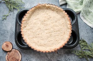 Песочный пирог с голубикой Песочный пирог с голубикой