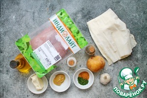 Рулетики-пирожки из теста фило Рулетики-пирожки из теста фило