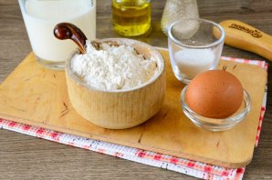Блины на молоке (простой рецепт)