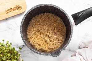 Черная икра из амаранта