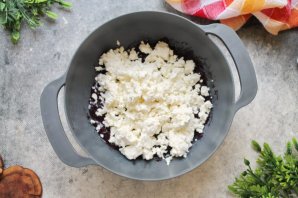 Черничная запеканка