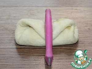 Слоеные пирожки с луком и картошкой