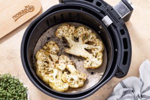 Стейк из цветной капусты в аэрогриле