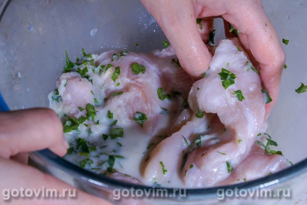 Куриные наггетсы в хлебной панировке