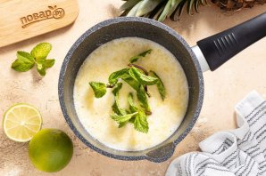 Варенье из ананаса с лаймом и мятой Варенье из ананаса с лаймом и мятой