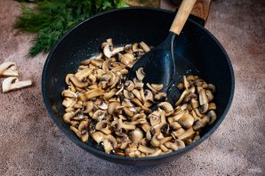 Постный грибной суп