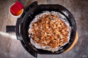 Скумбрия, копченая в аэрогриле