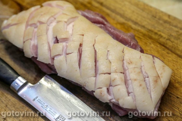 Грудинка в маринаде гремолата, запеченная при низкой температуре Грудинка в маринаде гремолата, запеченная при низкой температуре