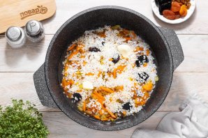 Постный плов Постный плов