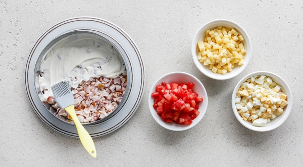 Салат Курица под кайфом, пошаговый рецепт с фото на 421 ккал