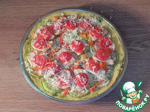 Картофельная пицца с начинкой Картофельная пицца с начинкой