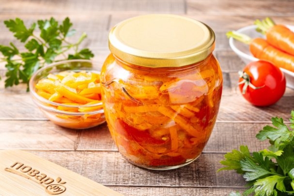 Салат из моркови на зиму Салат из моркови на зиму