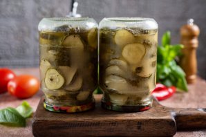 Огурцы в горчичной заливке Огурцы в горчичной заливке