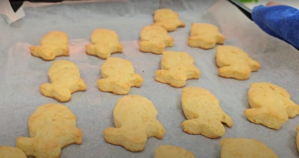 Творожное печенье «Пушистый кролик» — выпечка за 15 минут. «Пасхальные Зайки» без дрожжей и масла Творожное печенье «Пушистый кролик» — выпечка за 15 минут. «Пасхальные Зайки» без дрожжей и масла