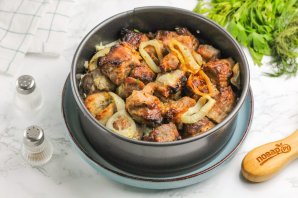 Мужской торт из шашлыка