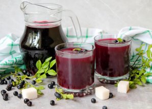 Кисель из черники Кисель из черники