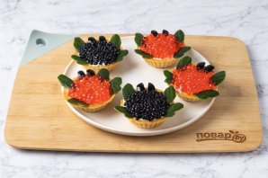 Тарталетки «Дракончики» на Новый год Тарталетки «Дракончики» на Новый год