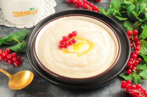 Манная каша на молоке и воде Манная каша на молоке и воде