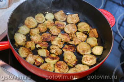 Запеканка из баклажанов с чечевицей