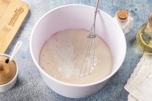 Дрожжевые оладушки на кефире