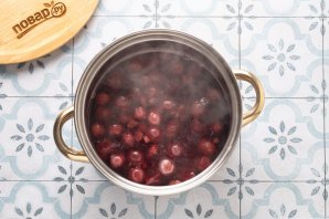 Кисель из замороженной вишни Кисель из замороженной вишни