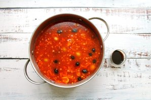 Солянка с жидким дымом Солянка с жидким дымом