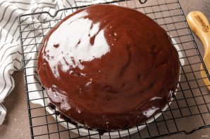 Торт "Зебра" на кефире Торт "Зебра" на кефире