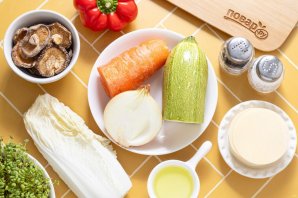 Овощные дамплинги Овощные дамплинги