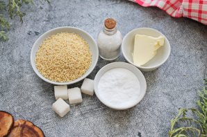 Пшенная каша на сухих сливках Пшенная каша на сухих сливках