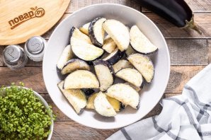 Баклажаны в аэрогриле Баклажаны в аэрогриле