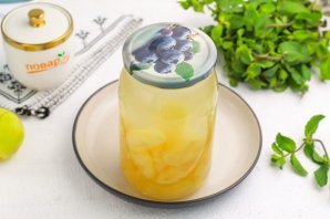 Компот из белого налива на зиму