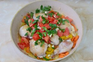 Цыпленок по-охотничьи Цыпленок по-охотничьи